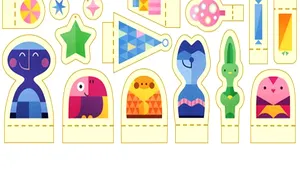 Google marchează debutul vacanţei de Crăciun printr-un logo special