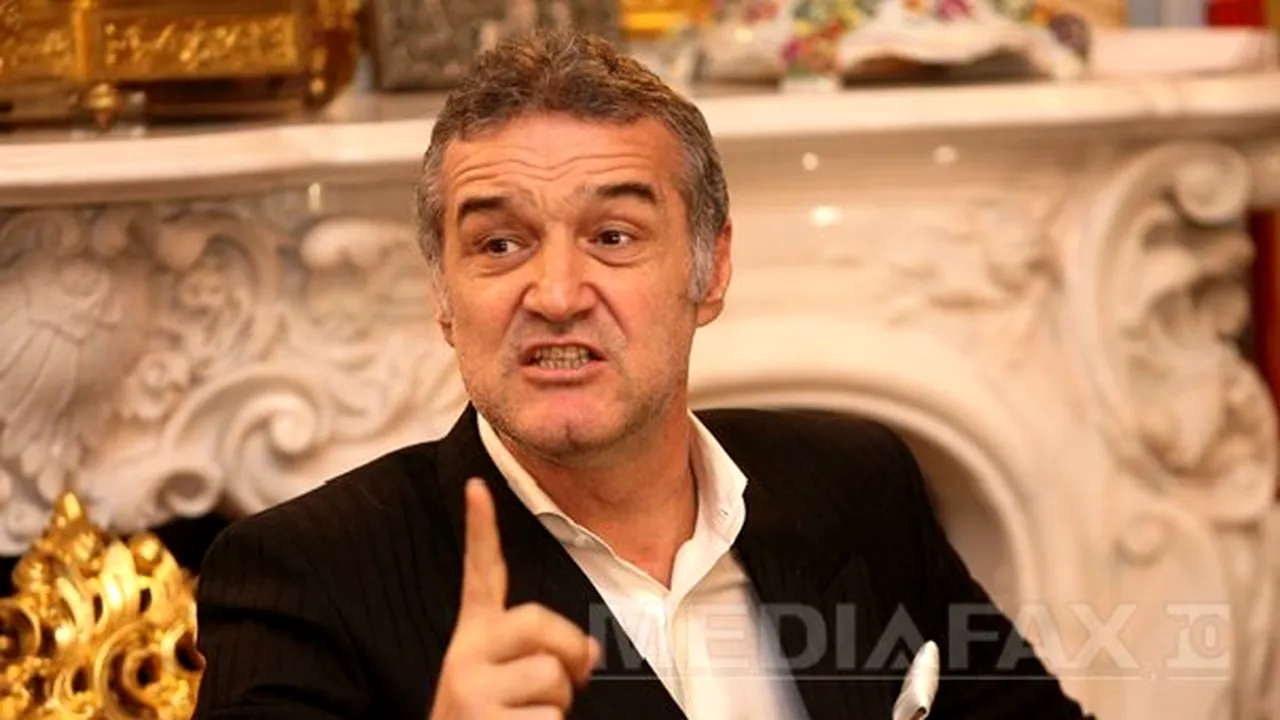 Gigi Becali, dezamăgit de evoluţiile lui Dumitraş şi Costea la meciul Stelei cu Concordia Chiajna