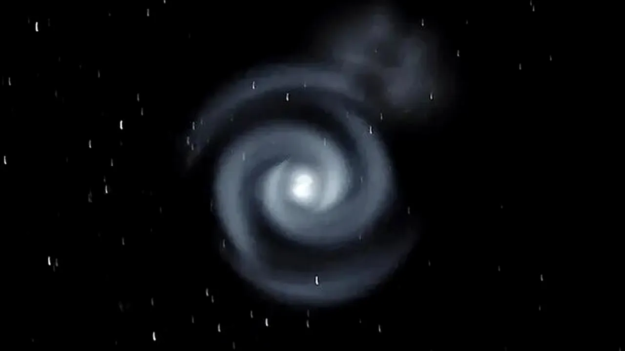 Imagine inedită pe cerul nocturn al Noii Zeelande. Au fost observate formaţiuni luminoase, în formă de spirală