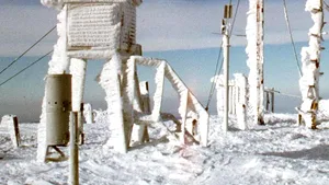 Minus 1,3 grade Celsius la staţia meteo Bucin din Harghita