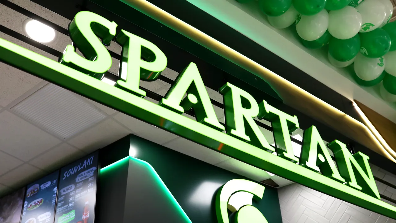 Este oficial! După negocieri care au durat mai mult de jumătate de an, lanţul de restaurante Spartan
