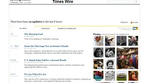 New York Times lansează un site de ştiri transmise în timp real