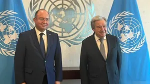 Ministrul de externe Bogdan Aurescu s-a întâlnit cu Secretarul General al ONU António Guterres