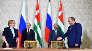 Statele Unite consideră că vizita lui Vladimir Putin în Abhazia a fost ”nepotrivită”