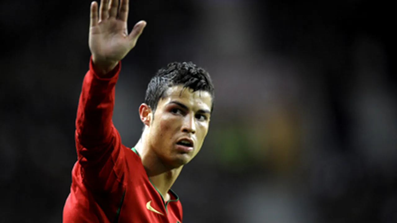 Cristiano Ronaldo nu va juca în meciul cu Liechtenstein