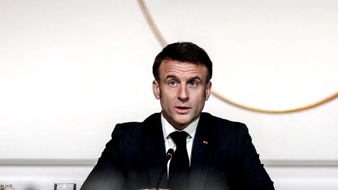 Macron afirmă că şi-a 