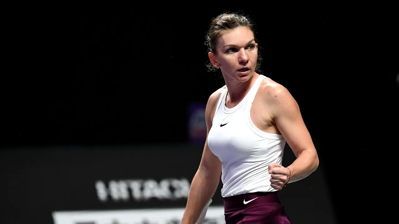 Halep, eliminată de la Turneul Campioanelor. Simona Halep - Karolina Pliskova 0-6, 6-2, 4-6