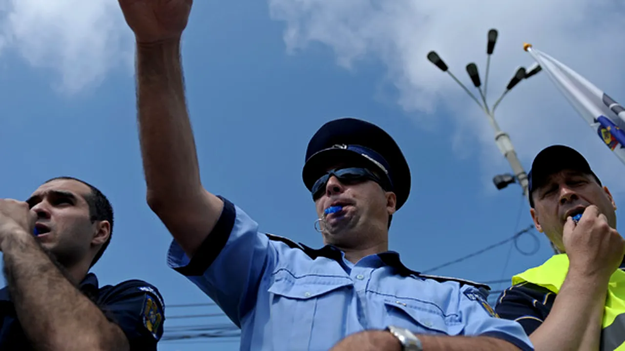 Peste 500 de sindicalişti au protestat la Guvern şi Cotroceni. Au cerut să vorbească cu preşedintele