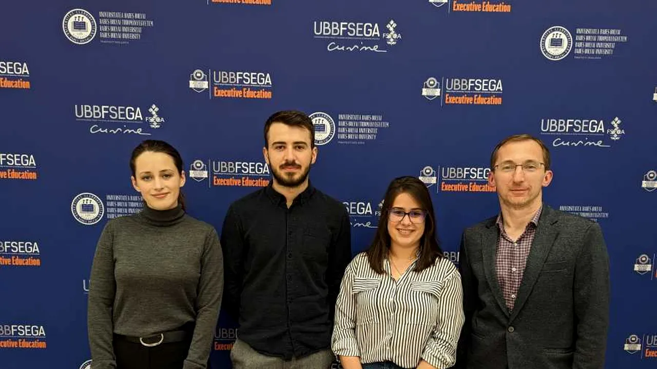 Trei studenţi de la UBB Cluj-Napoca au câştigat finala globală a competiţiei SAS Curiosity Cup 
