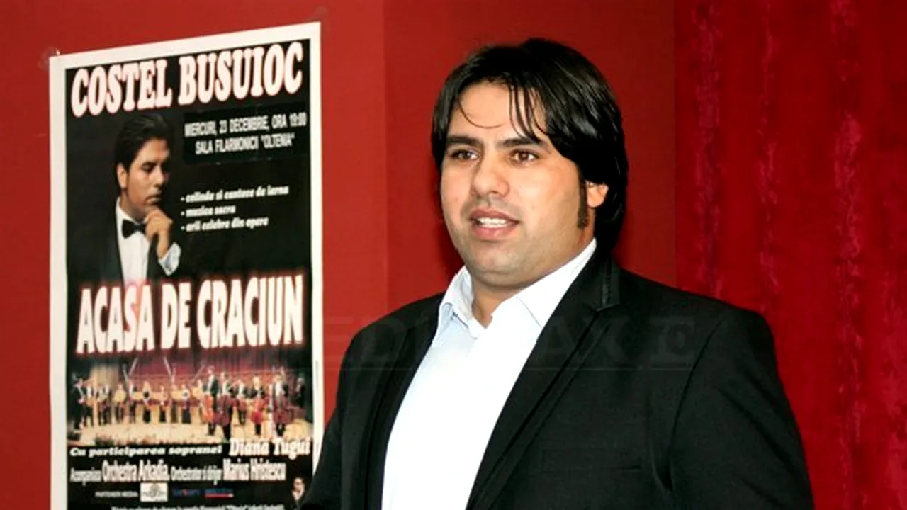 Costel Busuioc va susţine un concert de colinde la Catedrala Mitropolitană din Sibiu