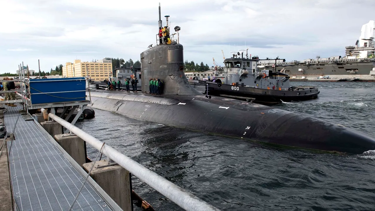 Incident în Marea Chinei de Sud. Un submarin al SUA s-a ciocnit cu un obiect neidentificat