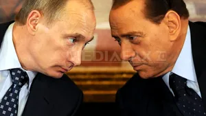 Fostul premier italian Silvio Berlusconi, felicitat de Vladimir Putin la împlinirea a 80 de ani