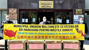 Greşeală de proporţii la primăria din Ungheni. Însemnele naţionale ale Chinei au fost puse pe harta SUA