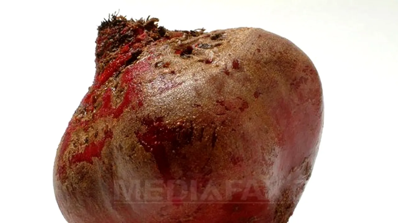Sucul de sfeclă roşie, benefic împotriva hipertensiunii arteriale