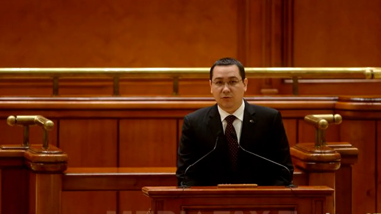 Ponta, în Camera Deputaţilor: România are creştere economică, dar atenţie la populism