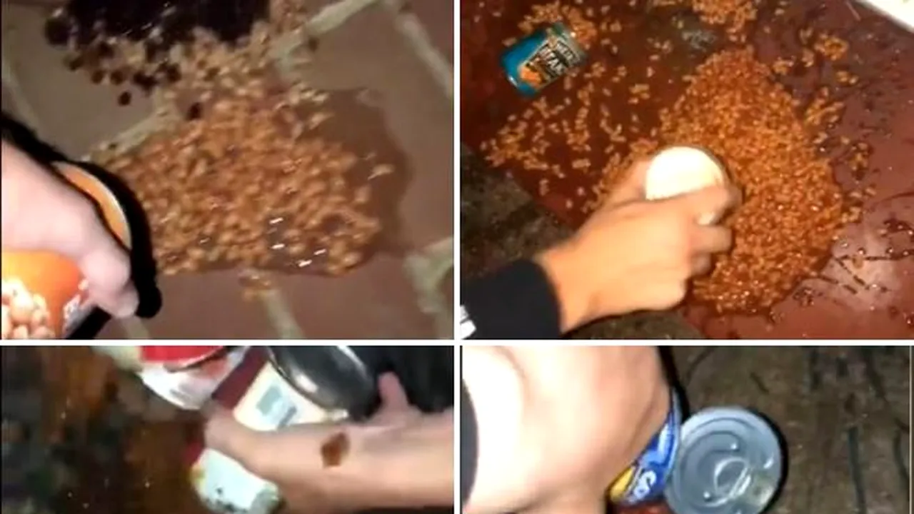 Golirea cutiilor de fasole în faţa caselor, ultima modă pe TikTok. Poliţia, în alertă