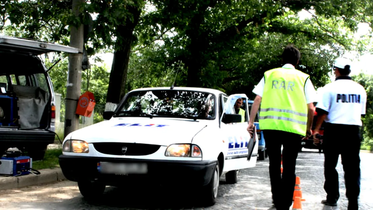 Aproape 70% dintre maşinile oprite în trafic de RAR anul acesta prezentau nereguli