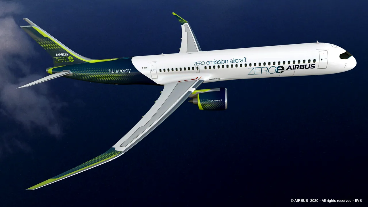 Airbus dezvăluie noul concept pentru avionul alimentat cu hidrogen. Constructorul de aeronave vrea să revoluţioneze prin propulsie cu zero emisii de carbon