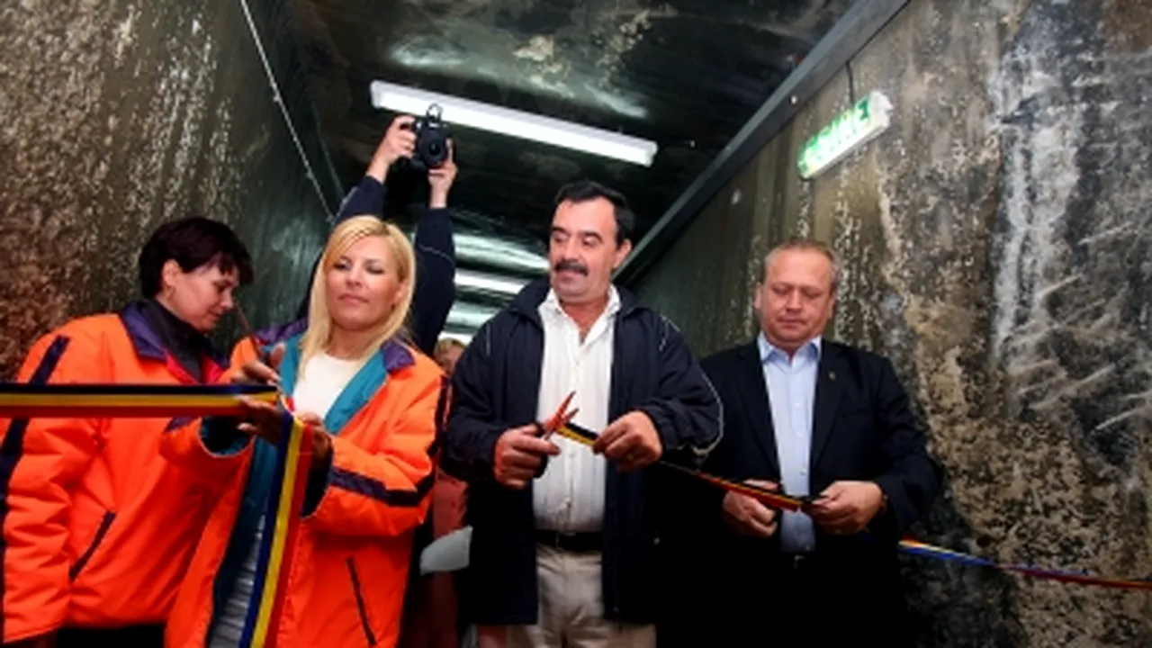 Udrea a inaugurat o bază de tratament în Salina Turda