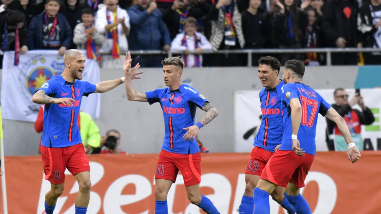 Clasamentul UEFA pe cluburi: FCSB salt spectaculos de 50 de locuri