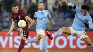 CFR Cluj învinsă pe Olimpico de Lazio care a jucat 75 de minute în 10 oameni 