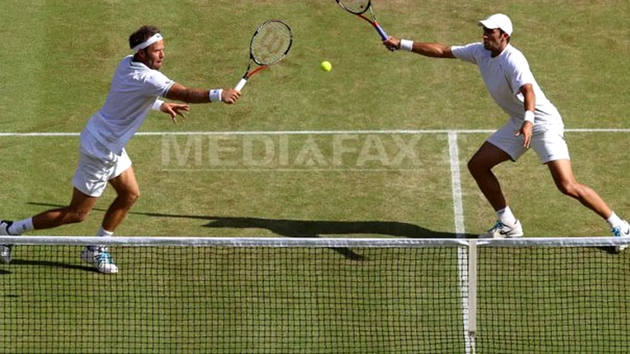 Un nou succes pentru Tecău. S-a calificat alături de Lindstedt în semifinale la Wimbledon