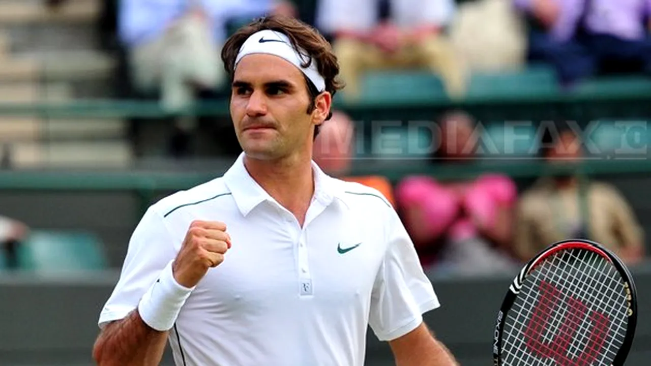 Federer l-a învins pe Djokovici în semifinală la Wimbledon. Elveţianul poate reveni numărul unu mondial