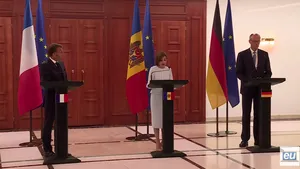 Maia Sandu, alături de Macron, Merz și Tusk: „Alternativă la Europa nu există. Moldova a ales drumul păcii şi al Uniunii Europene”