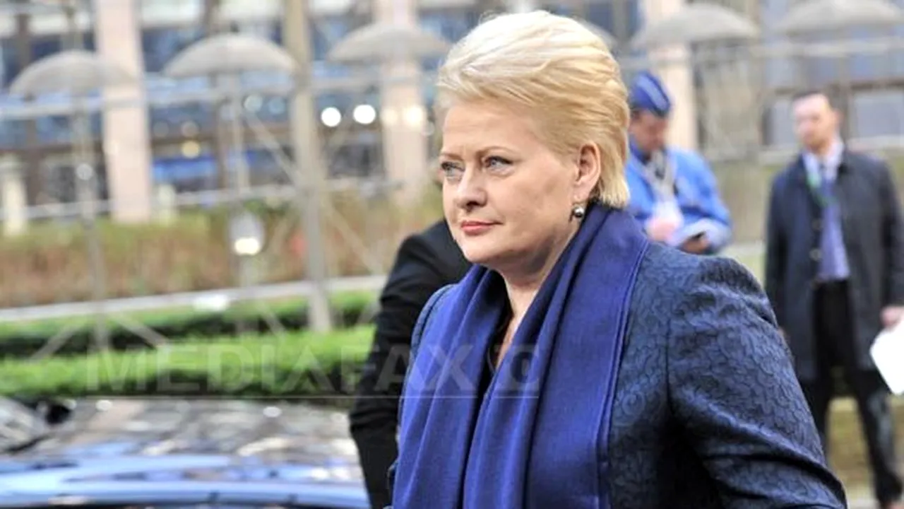 Rezultatele definitive confirmă victoria Daliei Grybauskaite la alegerile prezidenţiale din Lituania