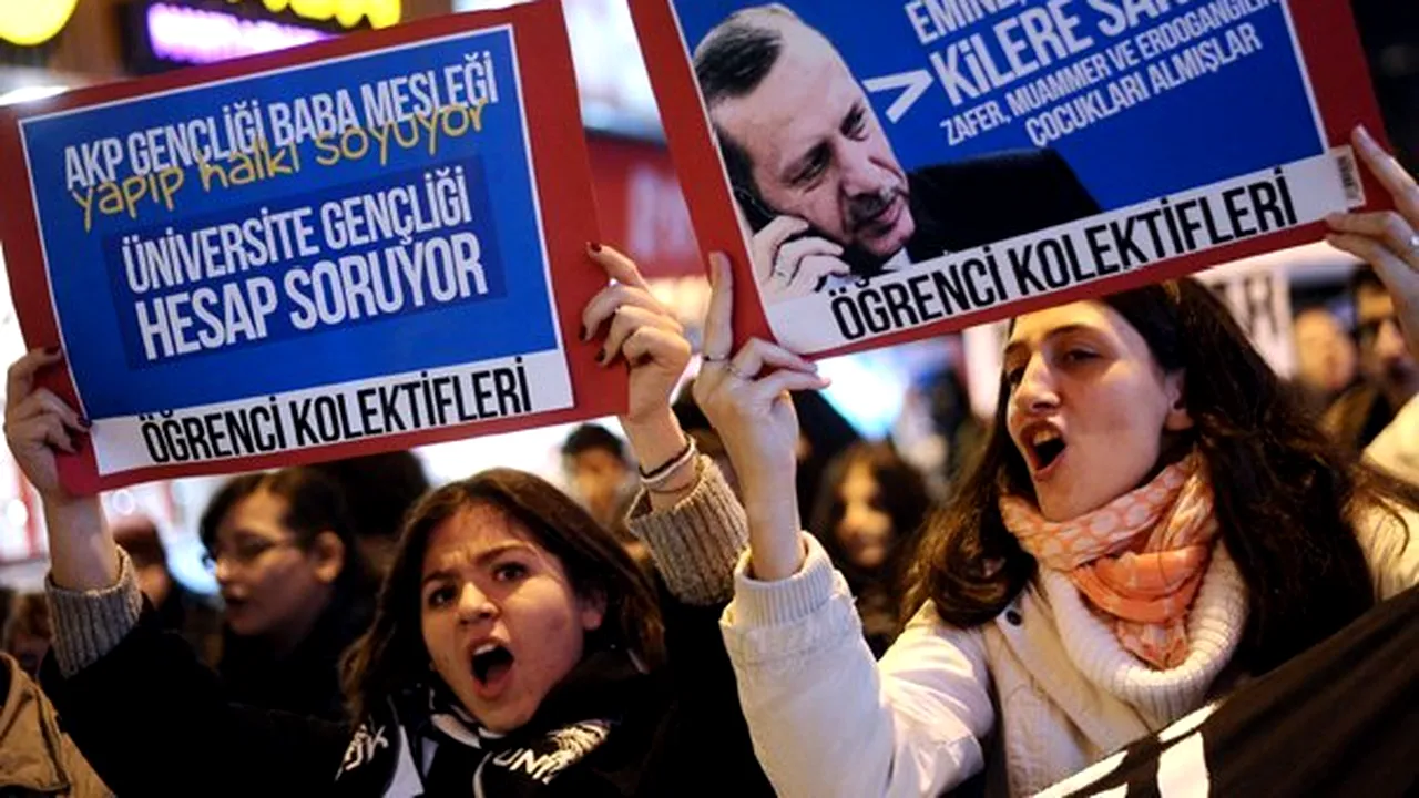 Opt inculpări pentru corupţie în Turcia, într-un dosar ce fragilizează poziţia lui Recep Erdogan