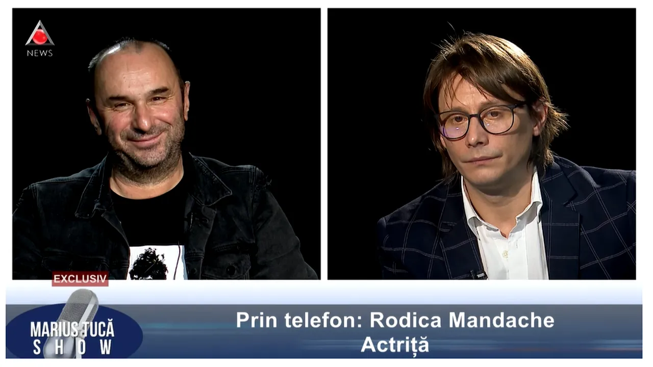 Ce fac artiştii în perioada epidemiei. Marius Tucă, dialog savuros cu Marius Manole şi Rodica Mandache. „M-am întâlnit cu Horaţiu Mălăele în scara blocului, era cu mască, căciulă. Nici ochelarii nu i se mai vedeau”