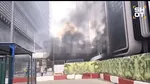 Incendiu izbucnit în parcarea unui mall din Moscova