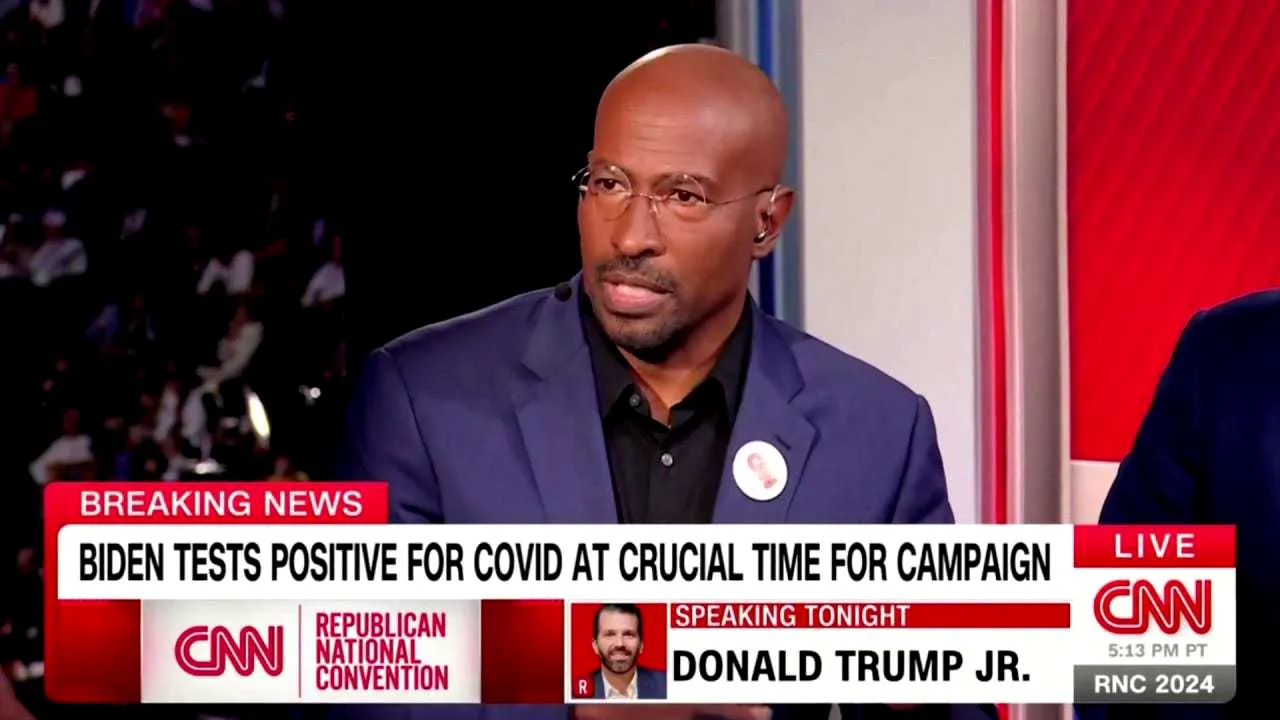 Un blogger a plâns în direct la CNN la retragerea lui Biden