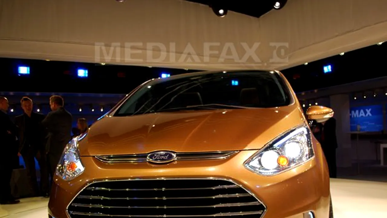 Primele prototipuri de B-Max, asamblate de Ford la Craiova - GALERIE FOTO