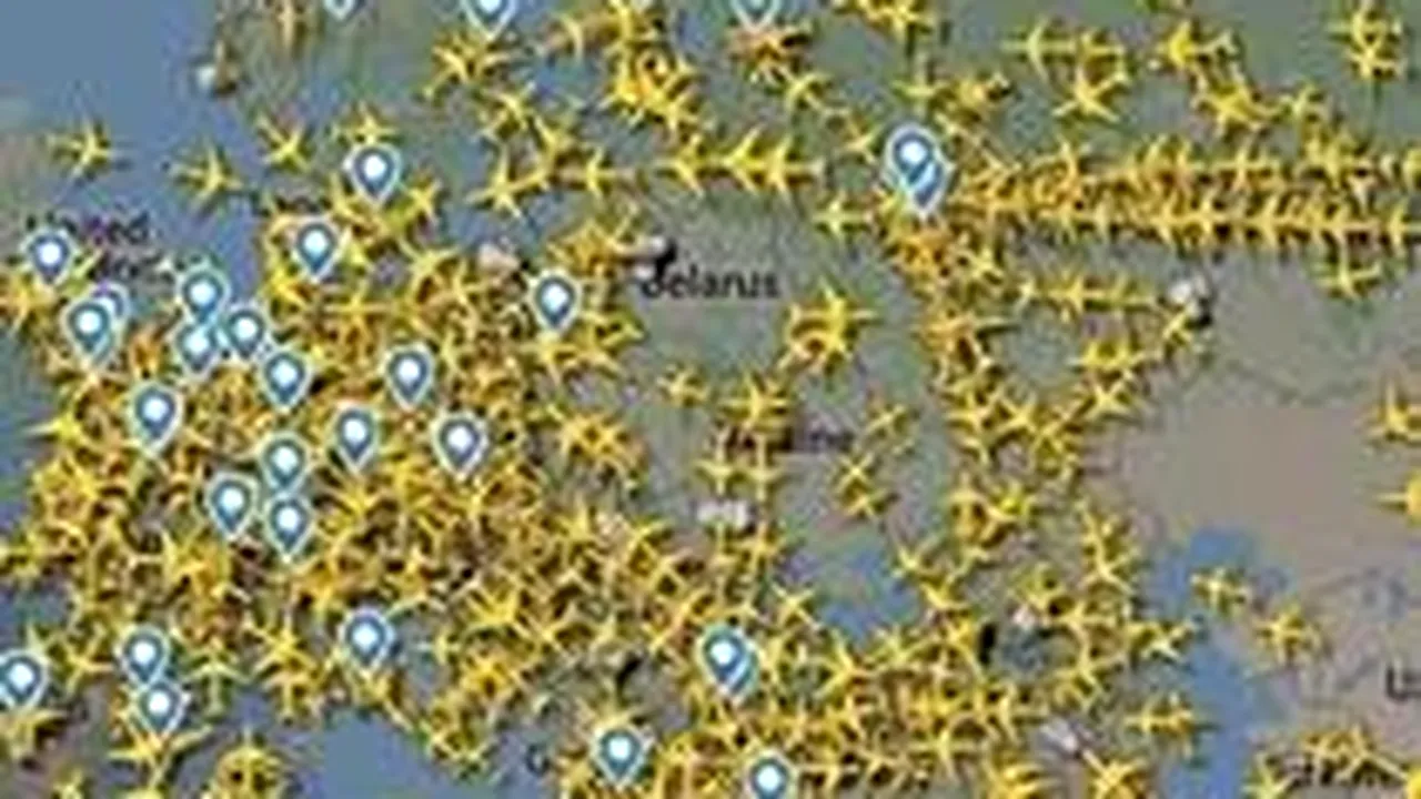 Două curse aeriene din Europa, anulate din cauza refuzului Rusiei de a permite ocolirea Belarusului
