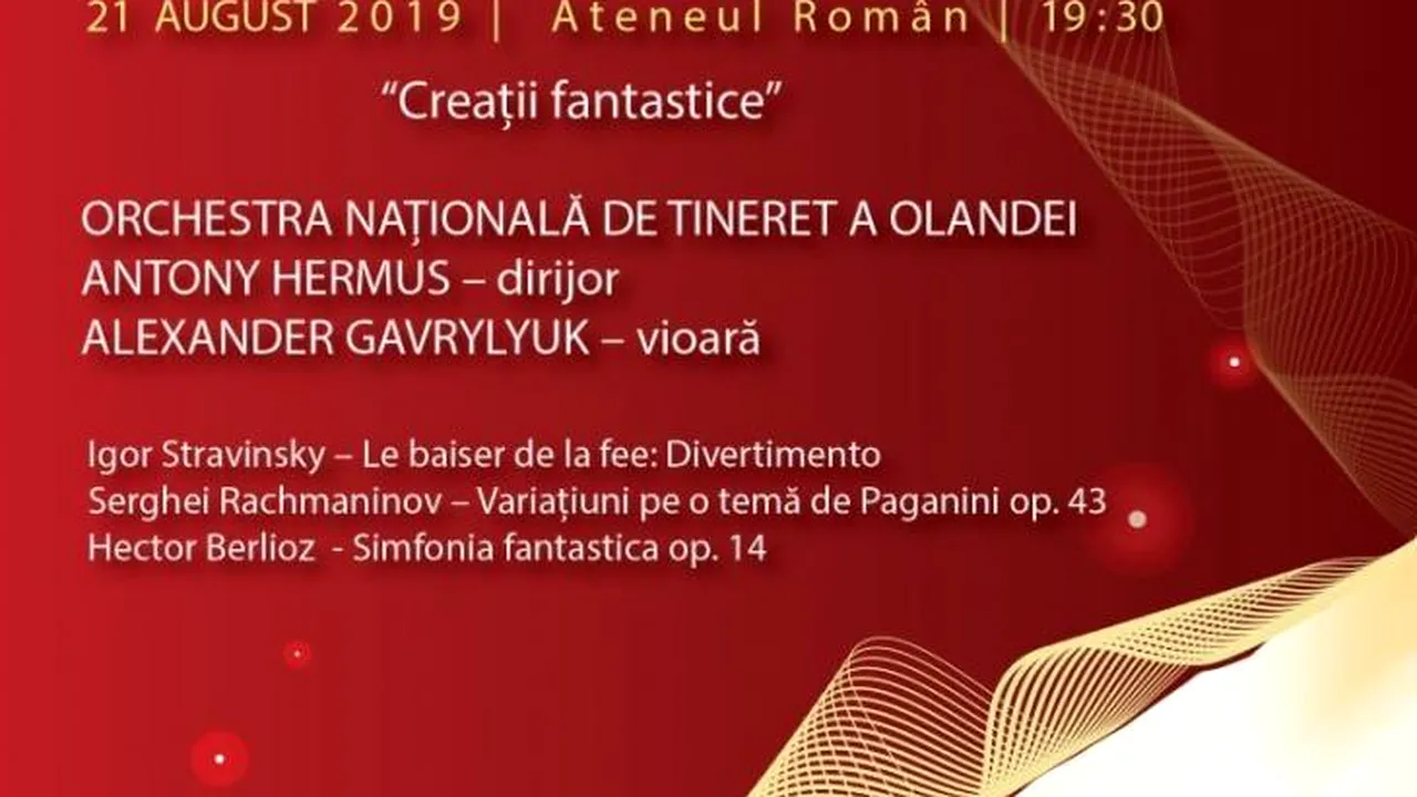 Festivalul ”Vara Magică” aduce 200 de tineri muzicieni în două concerte la Ateneul Român