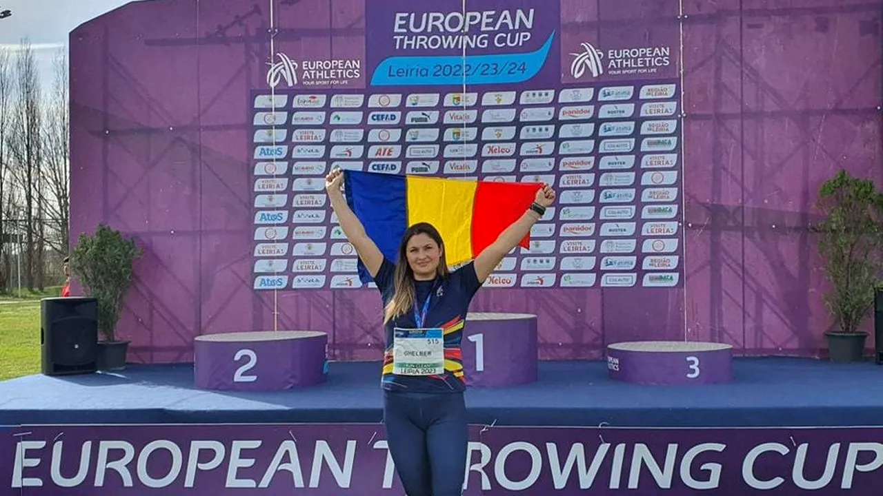 Bianca Ghelber, medalie de argint la Cupa Europei de aruncări