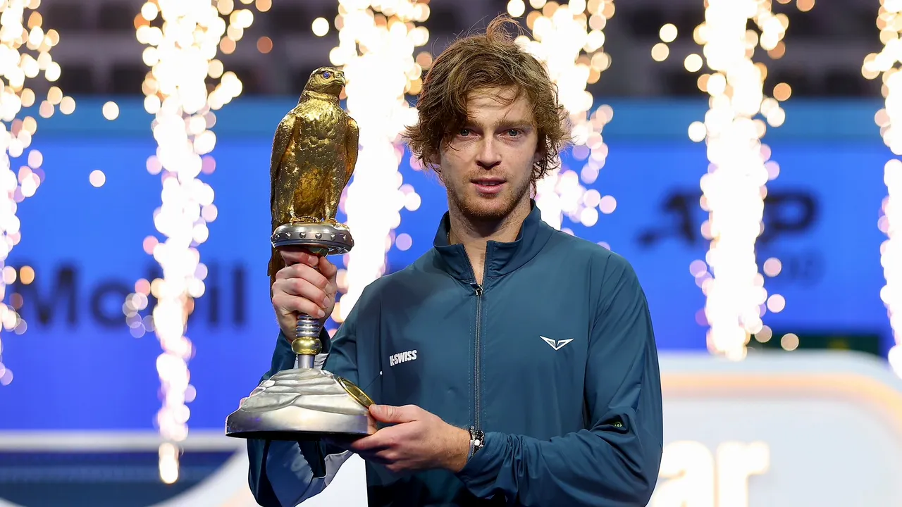 „Nervosul” Rublev şi-a găsit liniştea pe terenul de tenis