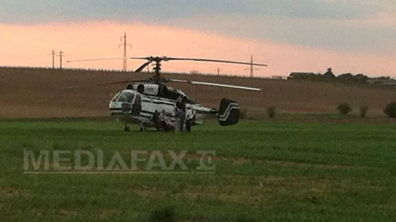 ELICOPTER PRĂBUŞIT LA TULCEA: Cinci persoane au murit, după ce aparatul a luat foc. Victimele sunt cetăţeni ucraineni - VIDEO, FOTO