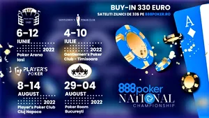 Etapa cu numărul 2 a Campionatului Naţional de Poker 888 România: hai in Timişoara pe 4 Iulie!