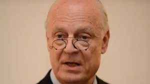Italiano-suedezul Staffan de Mistura, nominalizat emisar ONU în Siria în locul lui Lakhdar Brahimi