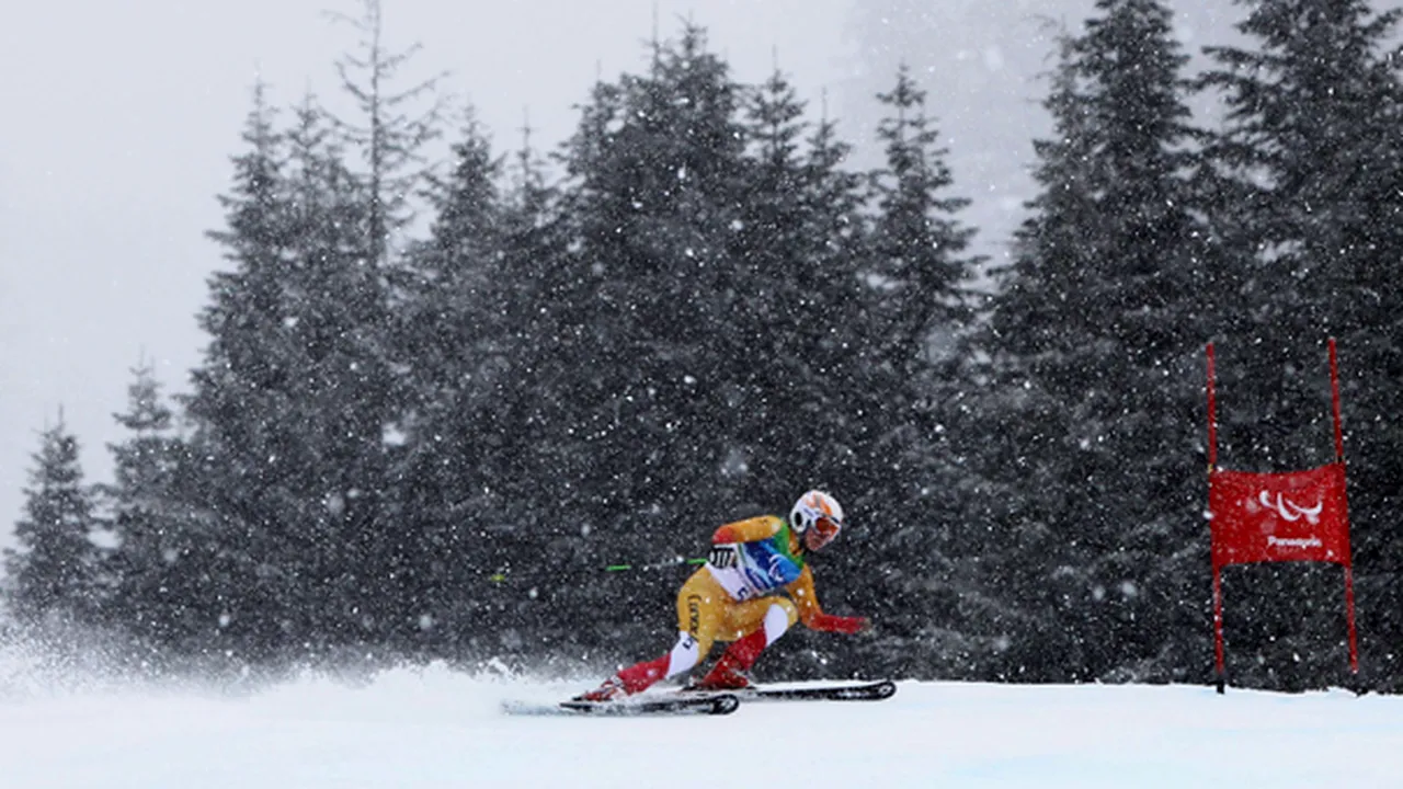 Laura Văleanu s-a clasat pe locul 14 în proba de slalom uriaş de la Jocurile Paralimpice de iarnă
