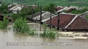 VIDEO Inundaţii în Coreea de Nord. Mii de locuinţe au fost avariate. Ţara se baza pe recoltele din acest an