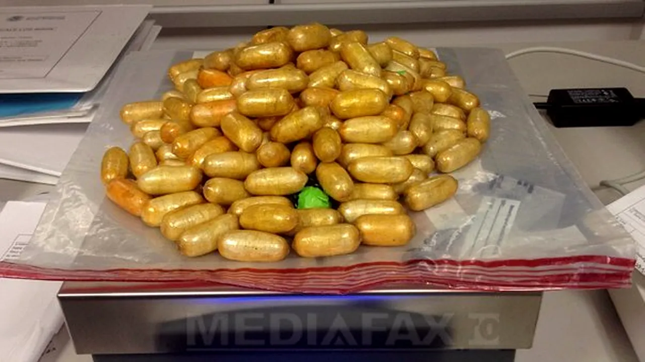 Captură importantă de droguri anul trecut: 100 kg de heroină şi cocaină, 13.000 pastile ecstasy şi 3,3 kg metamfetamină, confiscate