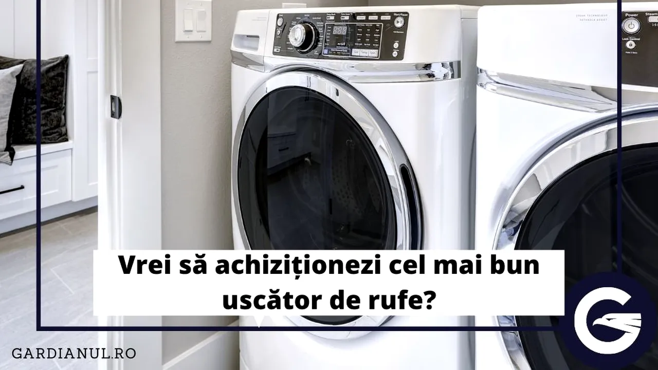 La ce să atragi atenţia când vrei să achiziţionezi cel mai bun uscător de rufe?