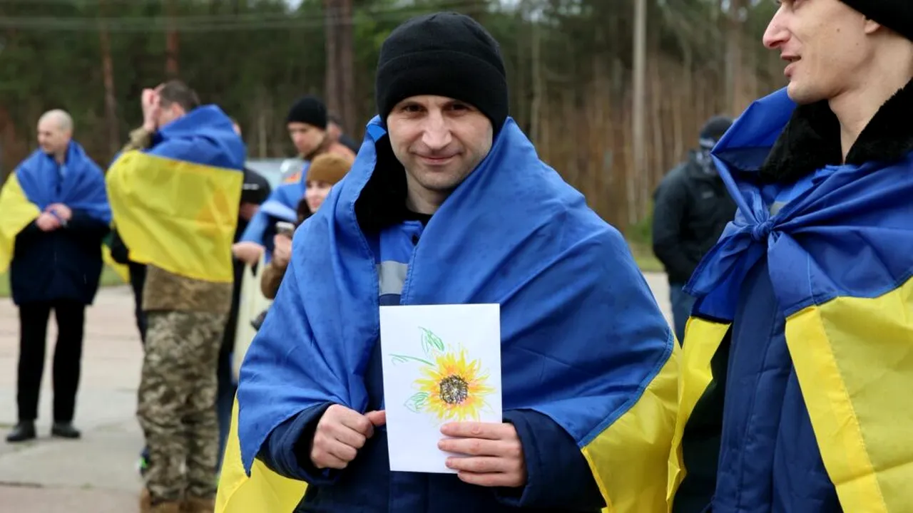 Ucraina și Rusia au efectuat un schimb de câte 175 de prizonieri de război