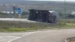 Cisterna cu GPL răsturnată în Vaslui a fost ridicată. 85 de persoane au fost aevacuate