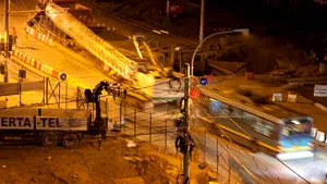 Circulaţia pe Calea Griviţei, închisă de sâmbătă până miercuri pentru lucrări la pasajul Basarab