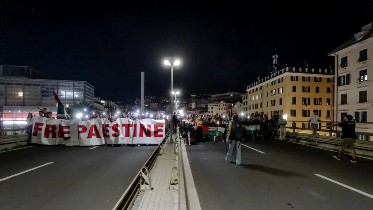 Grevă în Italia: Muncitorii portuari din Genova au blocat portul în solidaritate cu Palestina