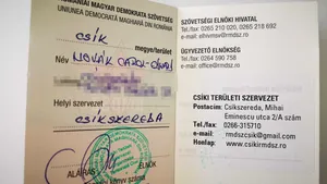 Ministrul Sportului, Eduard Novak, a devenit oficial membru UDMR